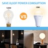 WAHADI 12 Pack A21 Rechargeable LED Bulbs 9W (60W Equivalent)
