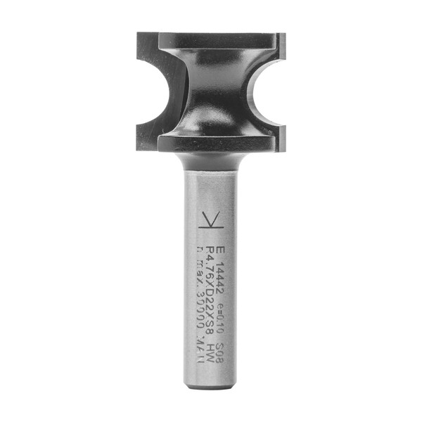 ENT Bull Nose Bit TC Shank (C) 8 mm, Diameter