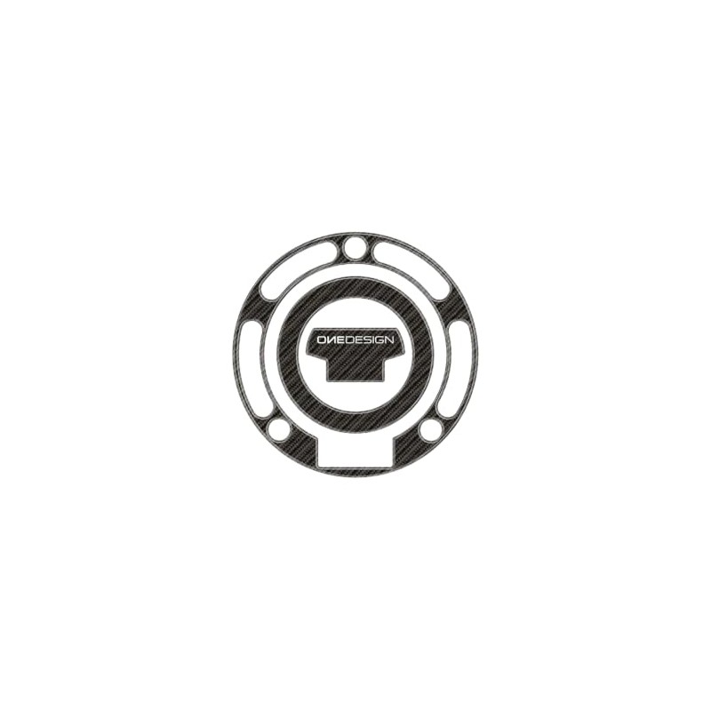 PRINT(プリント) フューエルキャップパッド カーボン柄 YZF-R1/M (15-19)