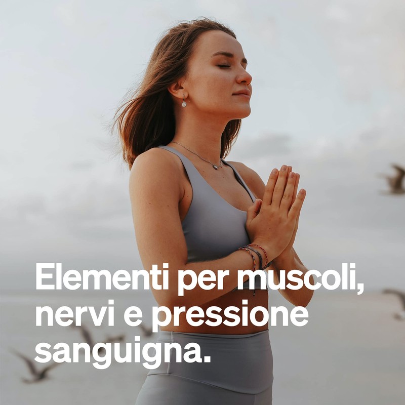 Potassio Integratore – 240 capsule vegane con 800mg di potassio