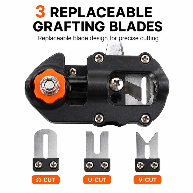 Grafting Pruner for Fruit Trees & Plants – Replaceable V,