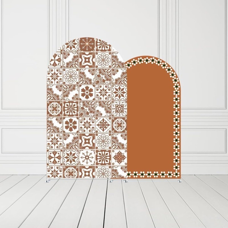 Mexican Fiesta Theme Arch Backdrop Cover Baby Shower Baptism Wedding