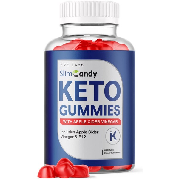 rize labs Slim Candy Keto Gummies with Apple Cider Vinegar Slim Candy Keto Gummies with ACV Keto ACV Gummy (60 Gummies
