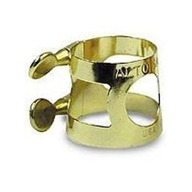 APM Alto Saxophone Ligature Gold