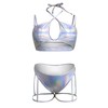 Rave Outfits for Women - EDC Festival Metallic Holographic Bodysuit