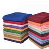 TRLYC Polyester Tablecloth - 72X72 Red Square Tablecloth Overlay 100%