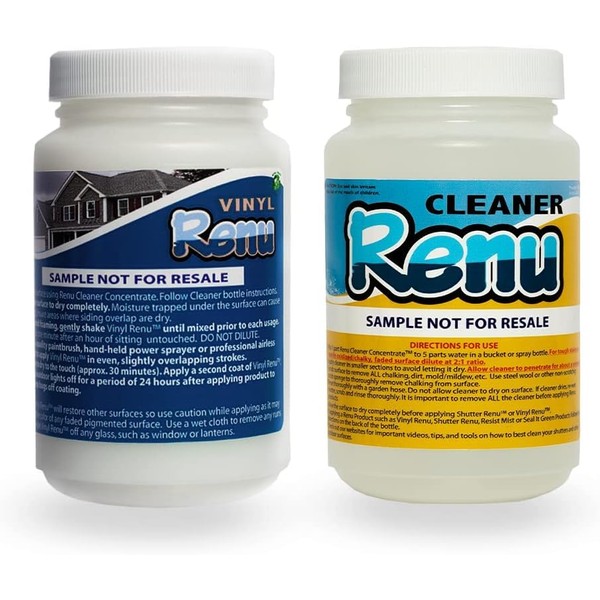 Vinyl Renu Premium Siding Restorer | Lasts 10+ Yrs |