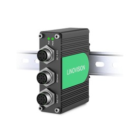 LINOVISION Industrial Gigabit M12 Interface BT90W PoE++ Injector supports 9~57VDC Input