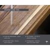 Acacia Wood Cutting Board – 17"x13" Butcher Block – Reversible