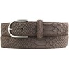 BELTINGER Women's Belt with Python Embossing 3 cm Leather Belt