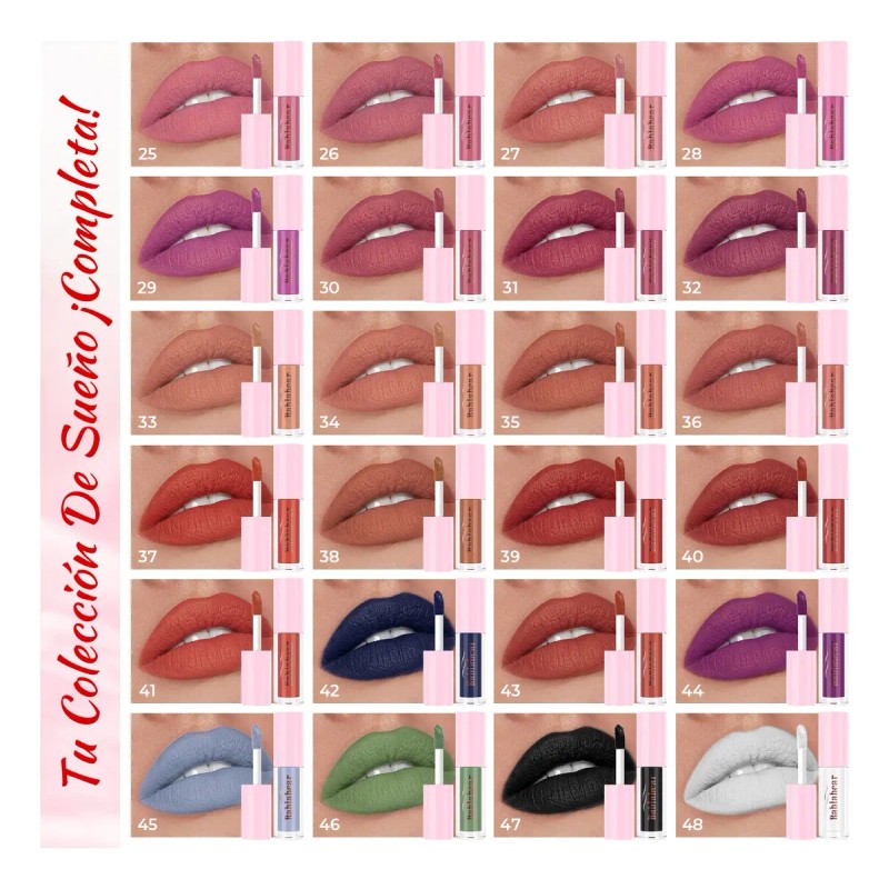 Bablabear Labiales Gloss Maquillaje Para 48 Colors