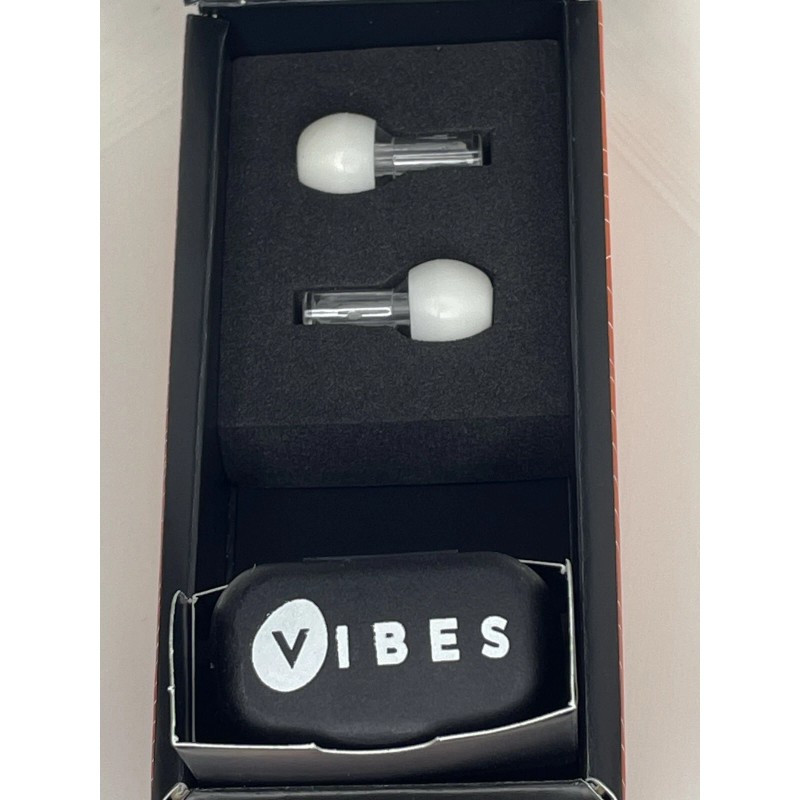 Vibes Hi-Fidelity Invisible Noise Reduction Earplugs - 15 NRR Hearing