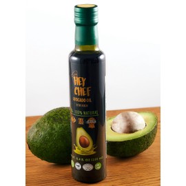 Hey Chef Extra Virgin Avocado Oil, 100% Natural, 8.4 fl oz