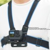Adjustable Sports Camera Chest Strap, Quick Release Action Camera Chest