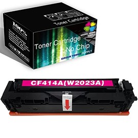 Green Toner Supply (1 Magenta) 414A | Magenta Compatible Toner Cartridge Replacement for W2020A Magenta 1-Pack for Laser-Jet Color Pro MFP M479fdw M479fdn M479 M454 M454dw M454dn Laser Printer
