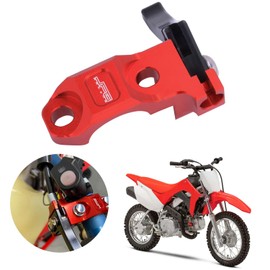 AnXin Hot Start Lever Rotating Bar Clamp CNC for CR CRF XR KDX KLX KX DRZ RM RMZ TTR WR YZ Motorcycle Dirt Pit Bike - Red