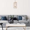 GEPOW Gold Pendant Light, 1-Light Modern Kitchen Pendant Lights with