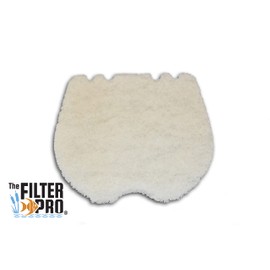 The Filter Pro Cut Replacement Skimmer Waterfall Mat - 19" x 19" x 1.25" Thick Beige Coarse Filter Media to Fit Popular Brands, Made in USA