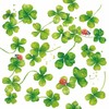 Shamrock and Ladybug Decorative Cocktail Napkins, 3-Ply, 40 Count, St. Patrick's Day Party Supplies