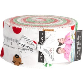 Me and My Sister Designs Reindeer Games Jelly Roll 40 2.5-inch Strips Moda Fabrics 22440JR