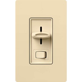 Lutron Skylark LED+ Dimmer Switch for Dimmable LED, Halogen and Incandescent Bulbs | 150W/Single-Pole or 3-Way | SCL-153P-IV | Ivory
