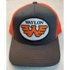 Richardson WAYLON JENNINGS Patch on Richardson 112 Trucker Hat Snapback