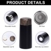 Risipu 150ml/5oz Small Water Bottle, Stainless Steel Mini Flask for