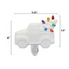 Creative Hobbies Ceramic Bisque Truck with Tree Night Light -