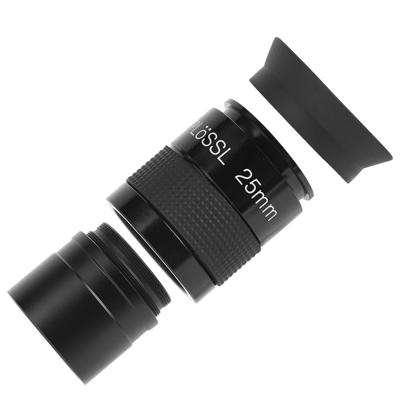 Plossl 25mm Eyepiece Multilayer Wideband Coating 1.25inches Metal Monocular Accessory