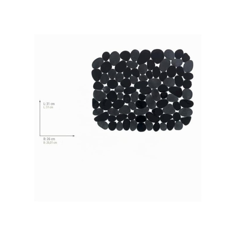 WENKO Stone Black Sink Inlay - Can Be Cut To