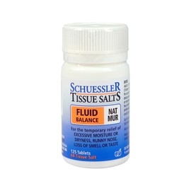 Schuessler Tissue Salts Nat Mur Fluid Balance 125 Tablets