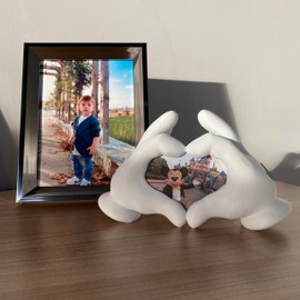 Heart Hands Photo Frame, Memory Frame, Home Decoration, Kids Room Decoration,Cute Mouse, Bhirtday Gift