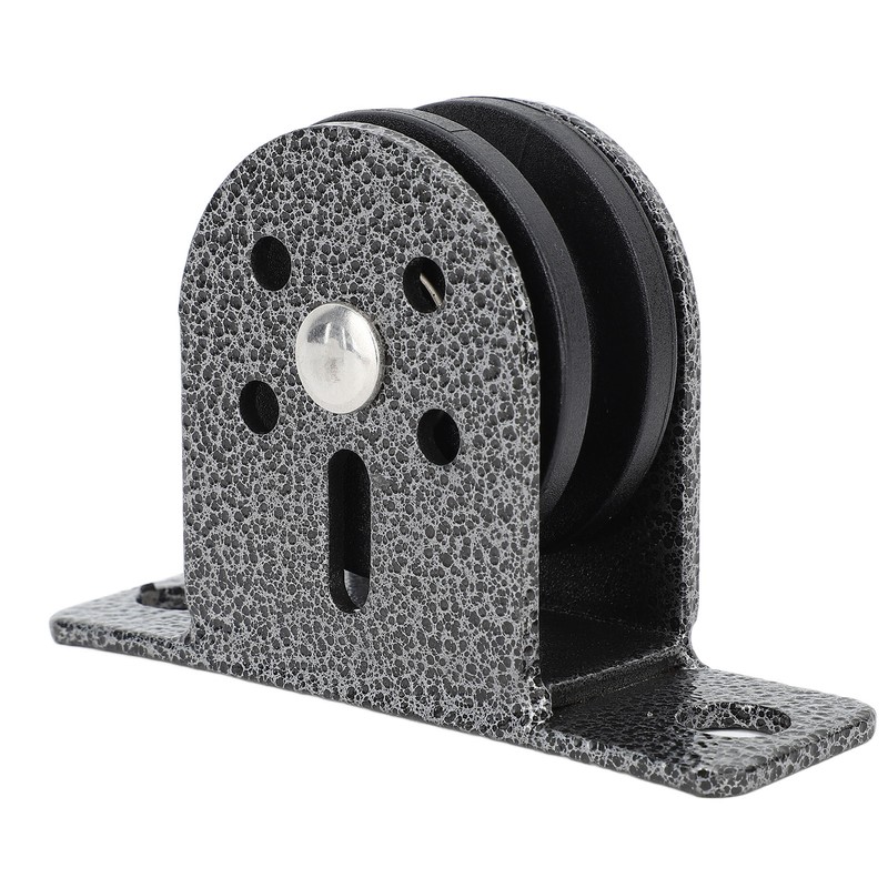 Wall Mount Pulley Wheel Iron Heavy Duty Traction Silent Fixed