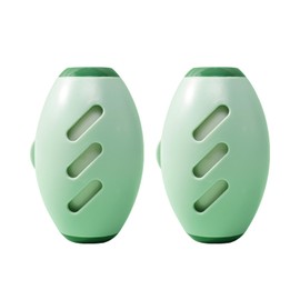 Desuibao Washable Reusable Gel Lint Roller Ball 2 Pack, on the Go Lint Roller Ball, Portable Travel Lint Roller Mini, Dog Pet Cat Hair Removal Tool for Clothes Rug Furniture Couch Car, Green