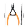 Ingrown Nail Clipper Cuticle Pusher Set Nipper Clipper Edge Cutter