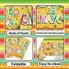 PARSUP 2PCS Cinco de Mayo Disposable Tablecloth Party Supplies, 108