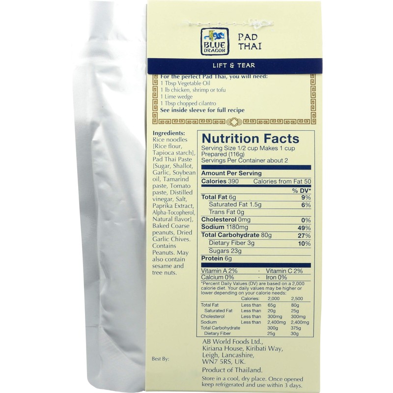 Blue Dragon 3 Step Pad Thai Kit, 7oz