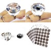 Lash Extension Kit, Diamond-Shape Lash Glue Rings, Aluminum Foil Glue