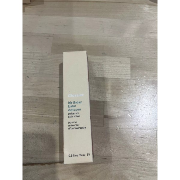 Glossier BIRTHDAY Balm Dotcom Universal Skin Salve 15 ml .5