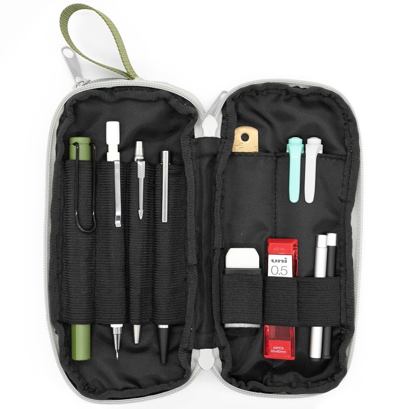 Luddite Carrying Case, Radiite Resonate Pen Case, Gray