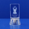 Baptism Communion Favor 12PCS - Praying Angel Crystal Glass Cube