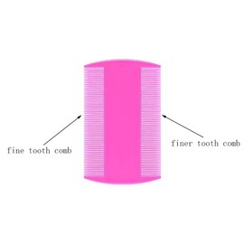CDOFFICE 5 PCS Flea Lice Combs Grooming Fine Tooth Hair Combs for Dogs Cats