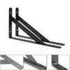 Eau 6 Pack Heavy Duty Shelf Brackets, 8 x 5