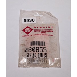 Whirlpool 480855 Ice Maker Spring Arm
