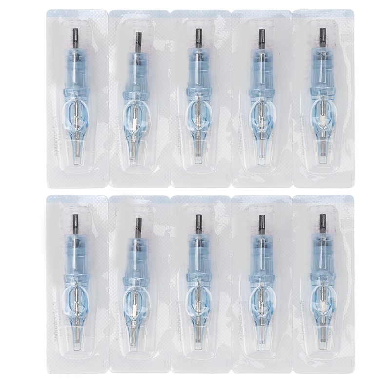 10pcs Stainless Steel Cartridge Needles Set Professional Salon Disposable Cartridge