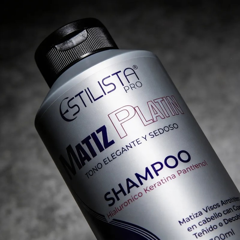 Estilista Shampoo Matiz Platino 800 Ml