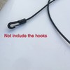 Huouo 1/4" x 10' Bungee Shock Cord - Elastic Nylon