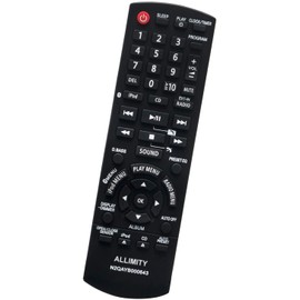 ALLIMITY N2QAYB000643 Remote Control Replacement for Panasonic HiFi System SCHC55 SC-HC55DB SC-HC55DBEBK SC-HC55 SCHC55DB SCHC55DBEBK