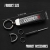 JULOPO 1PCS Car Keychain Compatible with Cooper excellent Carbon fiber