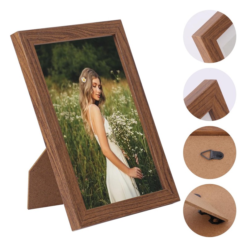 Geytetqi 18 Pack 5 x 7 Inch Wooden Picture Frames,